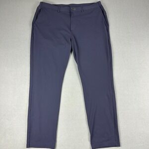 Public Rec Pants Mens 40x32 Blue Stretch Performance Elastic Waist Casual‎
